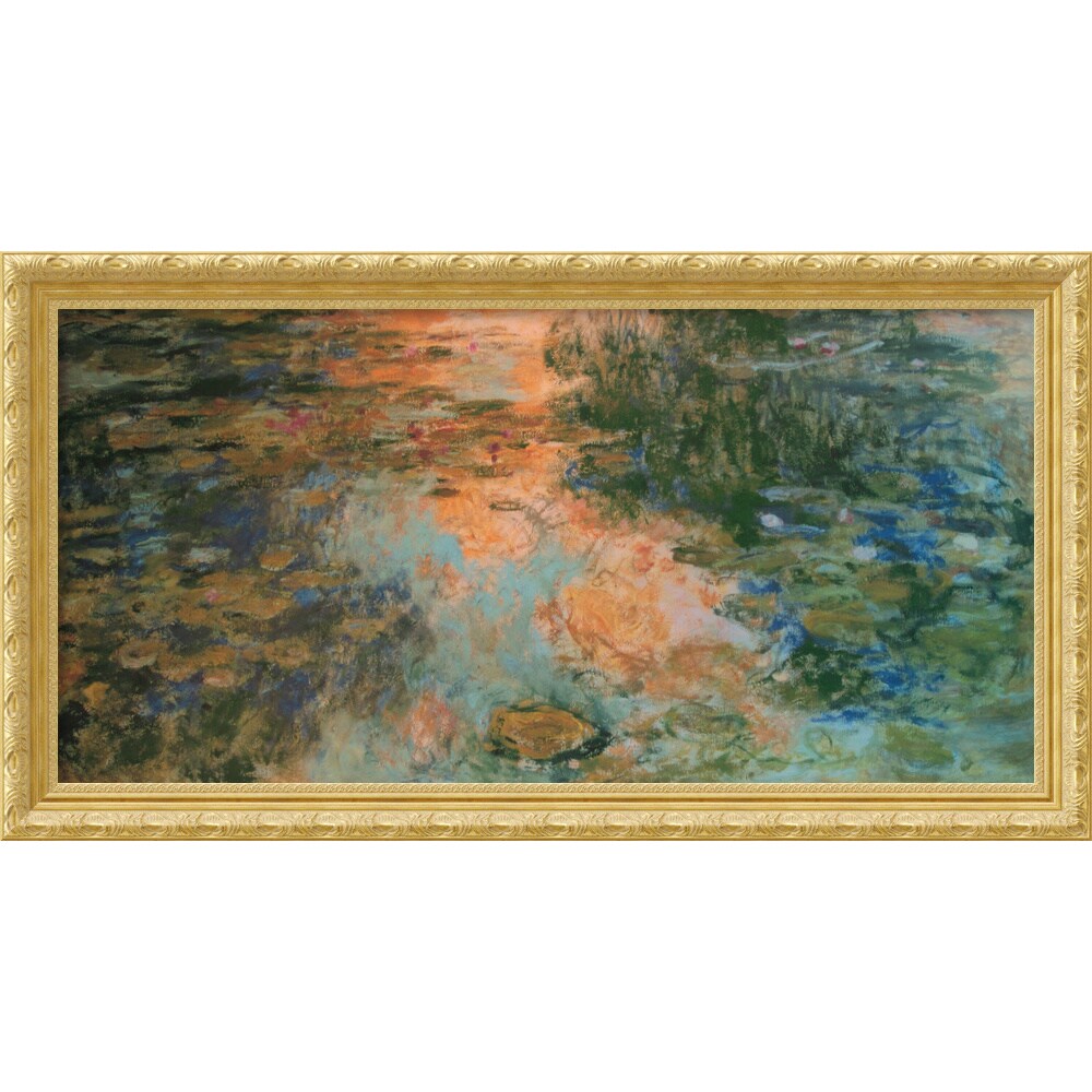 Claude Monet The Water Lily Pond, 1917 19 Framed Art Print Today $