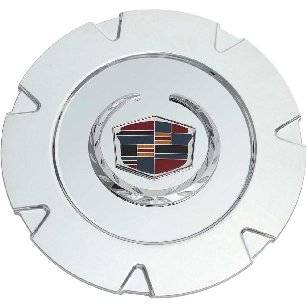 Oxgord Copy Of Cadillac Escalade 07 Chrome Rev Logo Center Cap (ABS plasticDimensions 7.75 inch diameterQuantity One (1) cap)