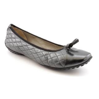 Robert Zur Women's 'Questa' Silver Leather Dress Shoes - Narrow