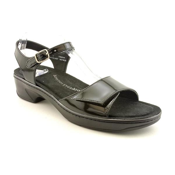 Barefoot Freedom by Drew Women's 'Iris' Patent Leather Sandals - Extra ...