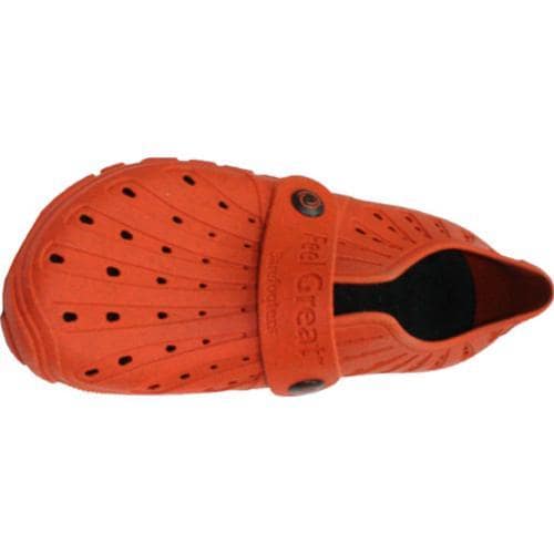 Barefooters Classic Tangerine Orange Cork Barefooters Slip ons