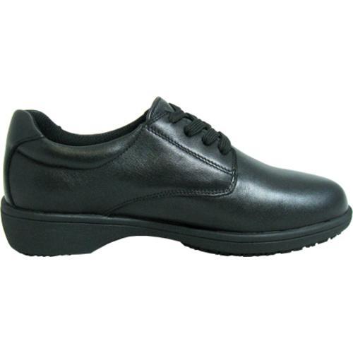 Women's Genuine Grip Footwear Slip-Resistant Oxford Casual Black Soft ...