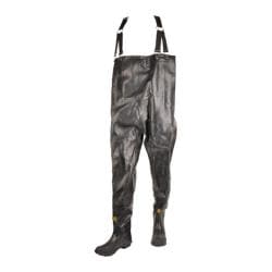 Men's Diamond Rubber Products Steel Toe Chest High Waders 141 Black Diamond Rubber Products Boots