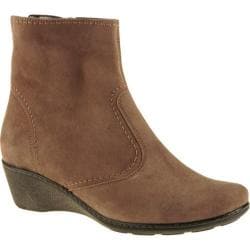 Women's Jenny by ara Olina 65422 Taupe Suede Jenny by ara Wedges