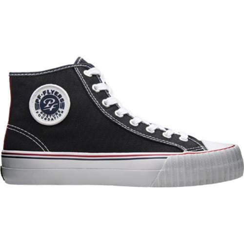 Shop PF Flyers Center Hi Black Canvas - On Sale - Free Shipping Today ...
