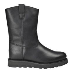 Men's Roadmate Boot Co. 833 10in Wellington Black Oil Full Grain Leather