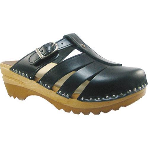 black mary jane clogs