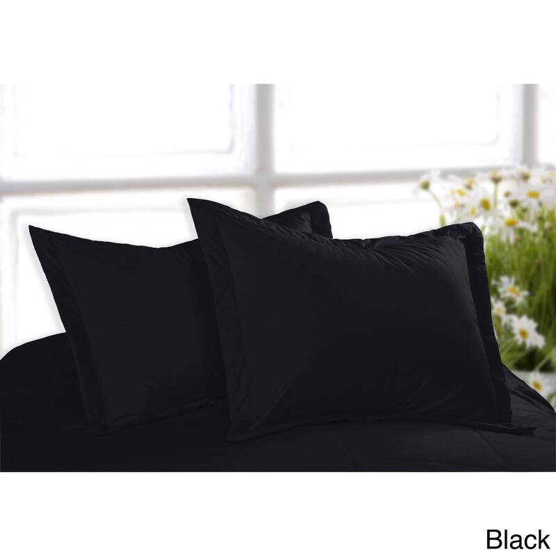 Copper Grove Tinsdale 2-piece Sham Set - Black - Standard