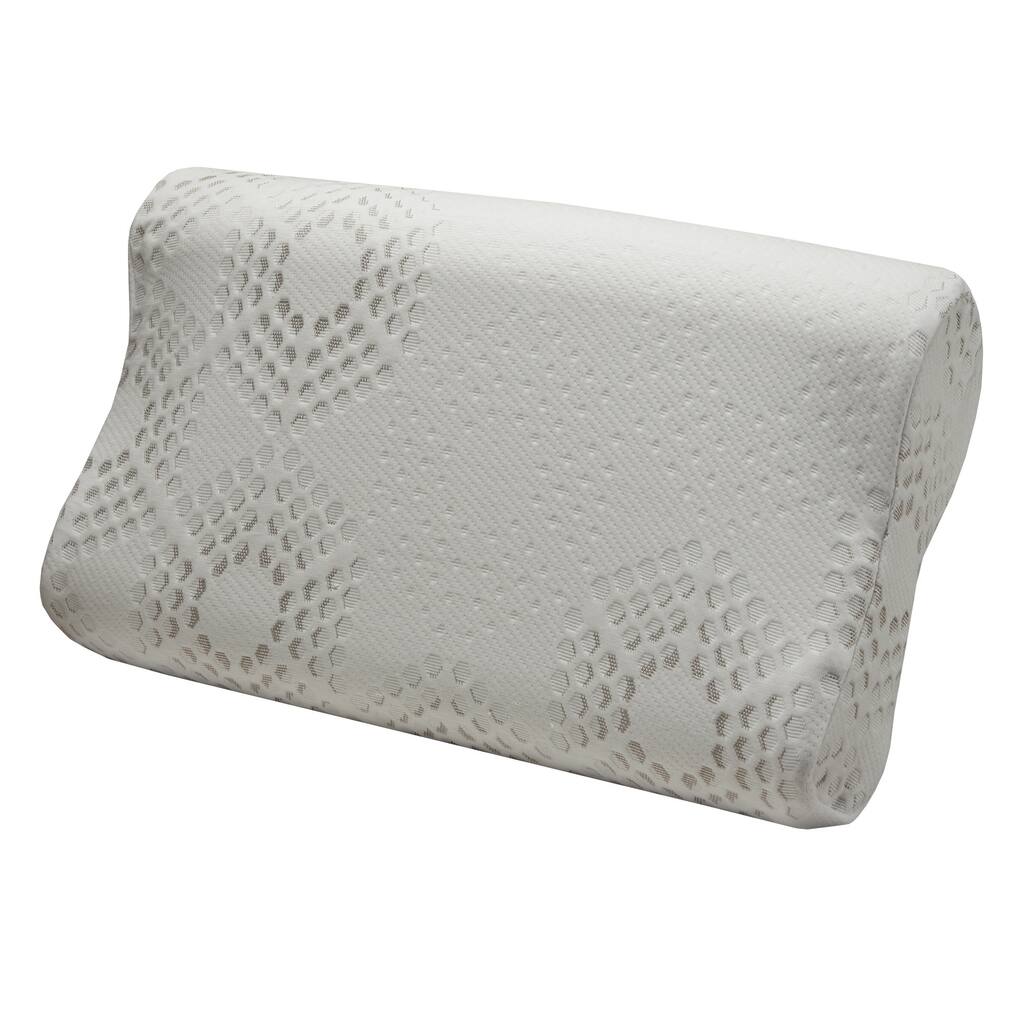 Comfort Dreams Lifestyle Collection Support Contour Foam Pillow