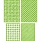 Cricut Cuttlebug Embossing Folders 4/Pkg-Decorative Tile - Thumbnail 1