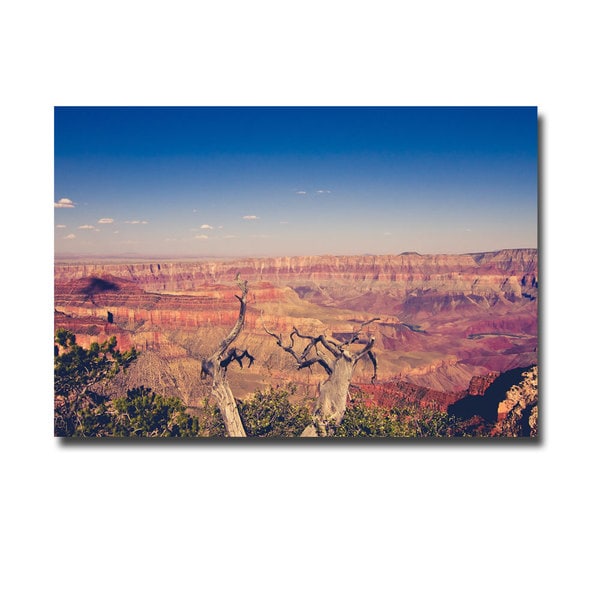 Ariane Moshayedi Pink Canyons Canvas Art