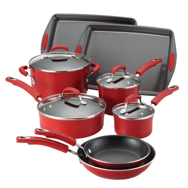 top-product-reviews-for-rachael-ray-porcelain-ii-red-gradient-nonstick