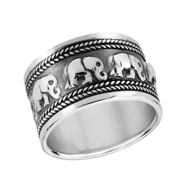elephant jewelry ring