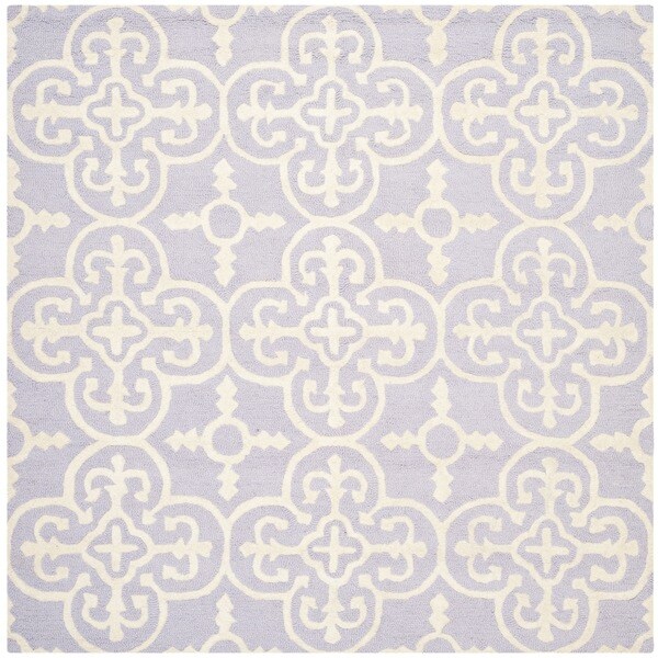 Shop Safavieh Handmade Moroccan Cambridge Lavender Wool Area Rug 6