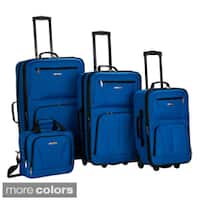 Shop Rockland Polo Equipment Olympian 4-piece Expandable Luggage Set ...