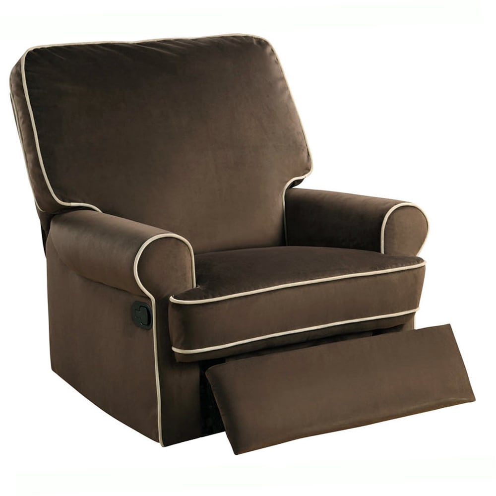 Ella Brown Fabric Nursery Swivel Glider Recliner Chair 42 X 37 39 Ella Brown Fabric Nursery Swivel Glider Recliner Chair 42 X 37 39