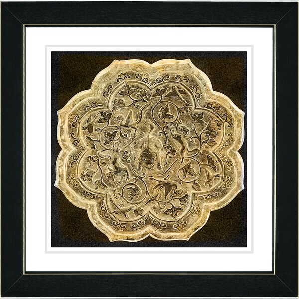 Studio Works Modern 'Platos - Sepia' Framed Print