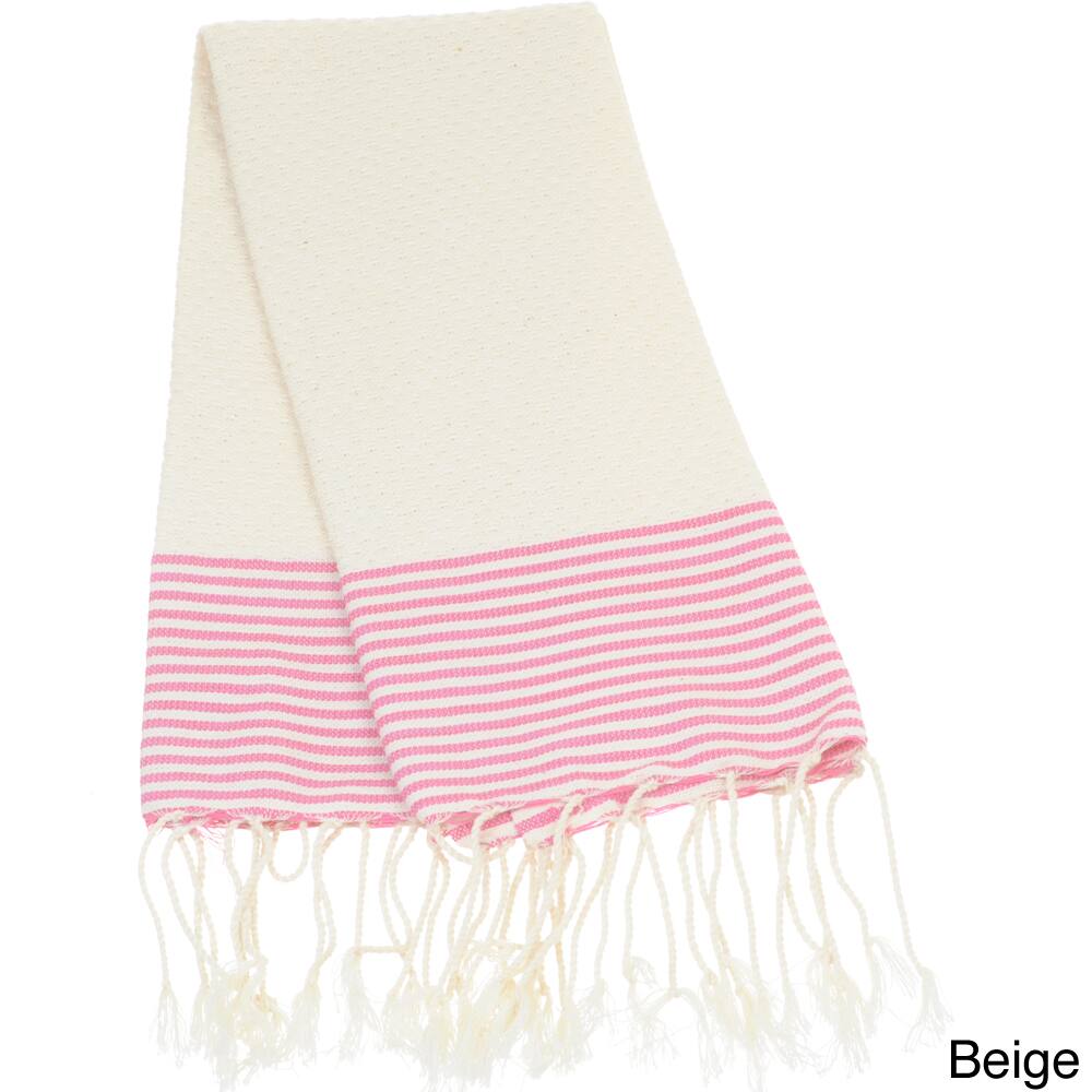Cotton Honeycomb Textured Fouta Hand Towel (Tunisia)