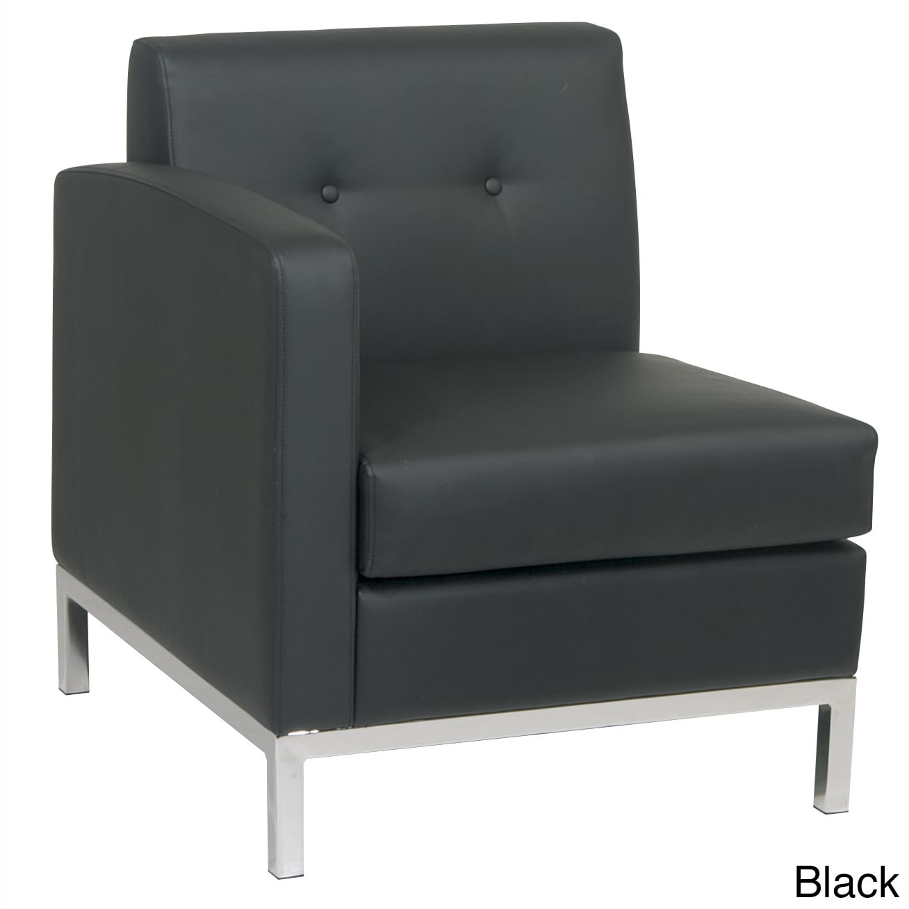 Faux leather deals waiting room chairs