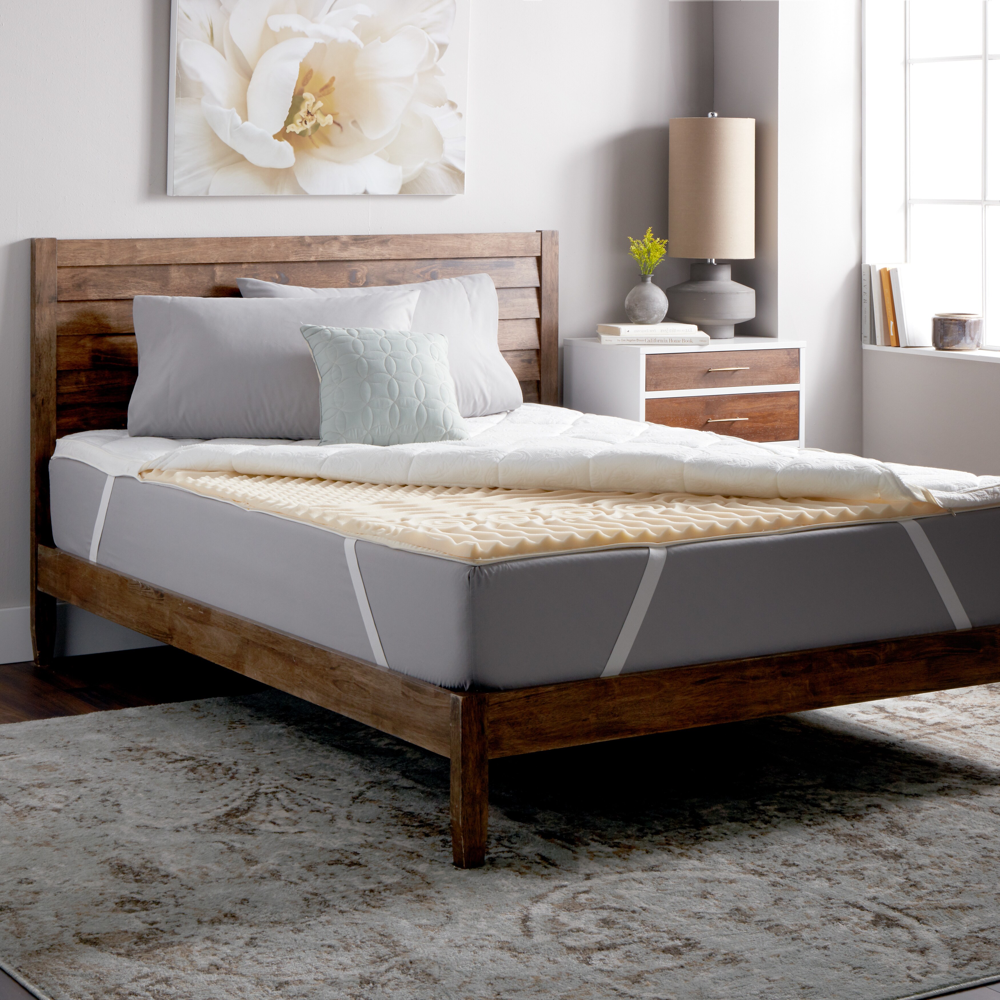 Memory Foam Zoned Mattress Topper