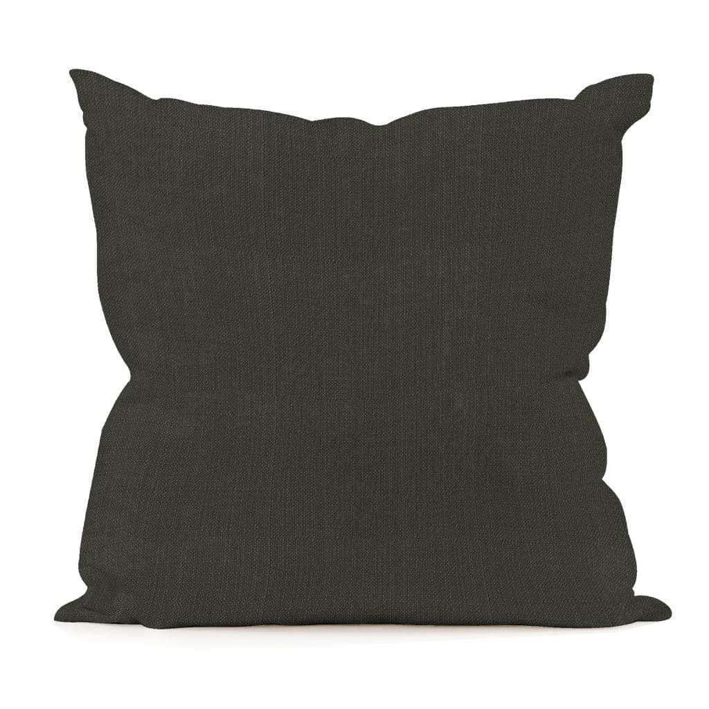 Allan Andrews Sterling Charcoal Square Decorative Pillow
