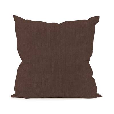 Sterling Chocolate Pillow (16 x 16)