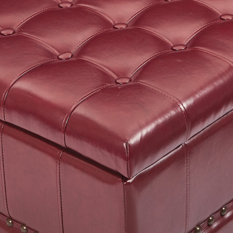 OSP Home Furnishings Caldwell Storage Ottoman