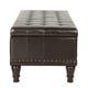 preview thumbnail 6 of 14, OSP Home Furnishings Caldwell Storage Ottoman