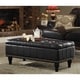 preview thumbnail 16 of 14, OSP Home Furnishings Caldwell Storage Ottoman