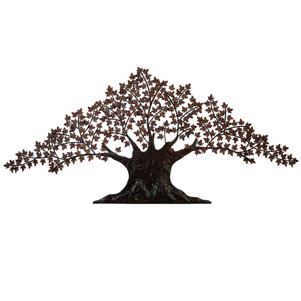 Casa Cortes Handcrafted Tree of Life Large Metal Wall Art Decor