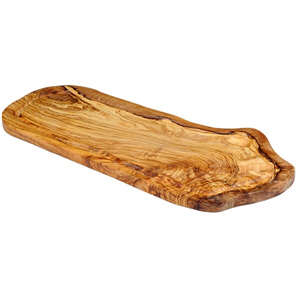 Shop Handmade Olive Wood Bread/Cheese Cutting Board (Tunisia) Free