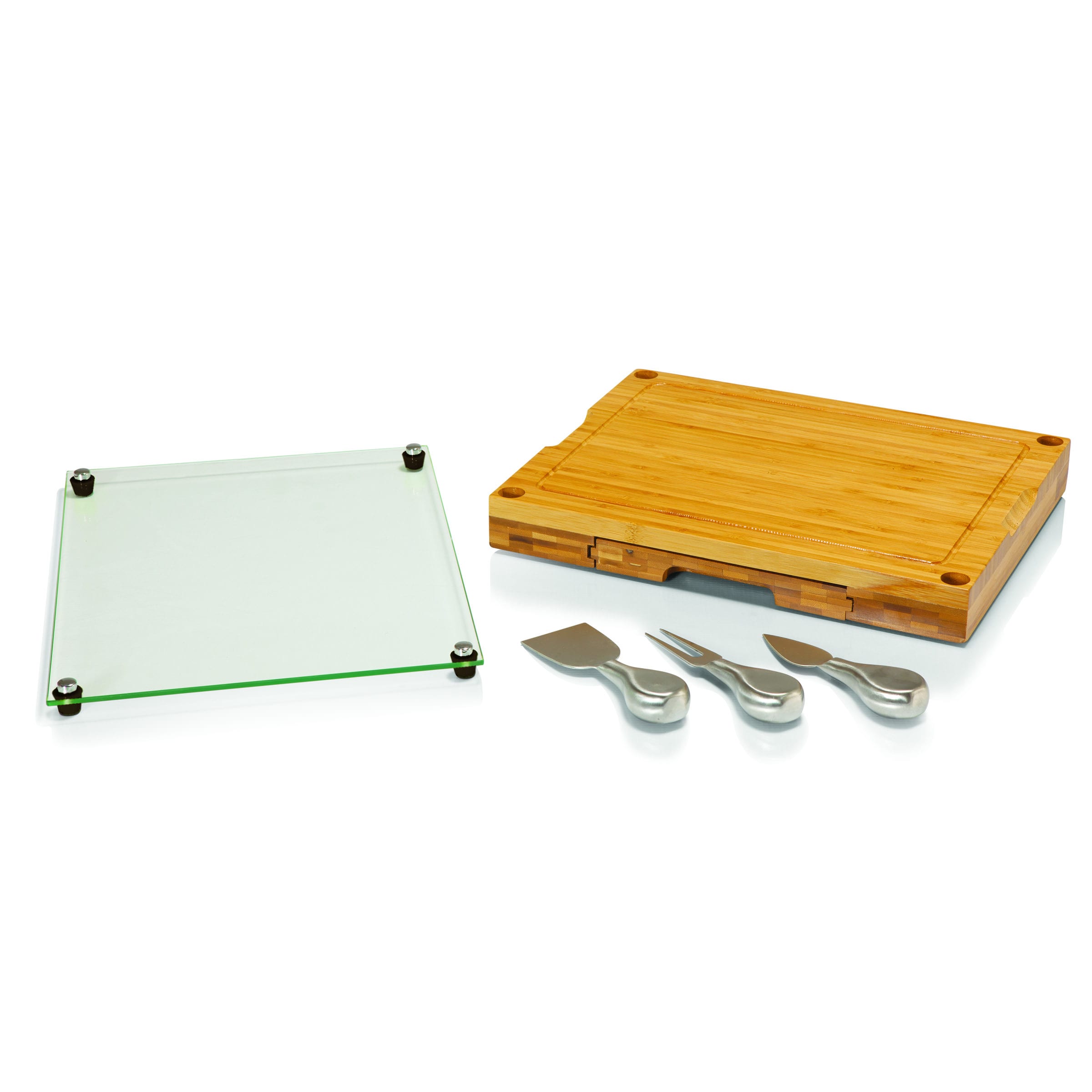 Concerto Cutting Board And Cheese Tool Set