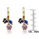 Little Miss Twin Stars Gold Overlay Crystal and Enamel Butterfly ...
