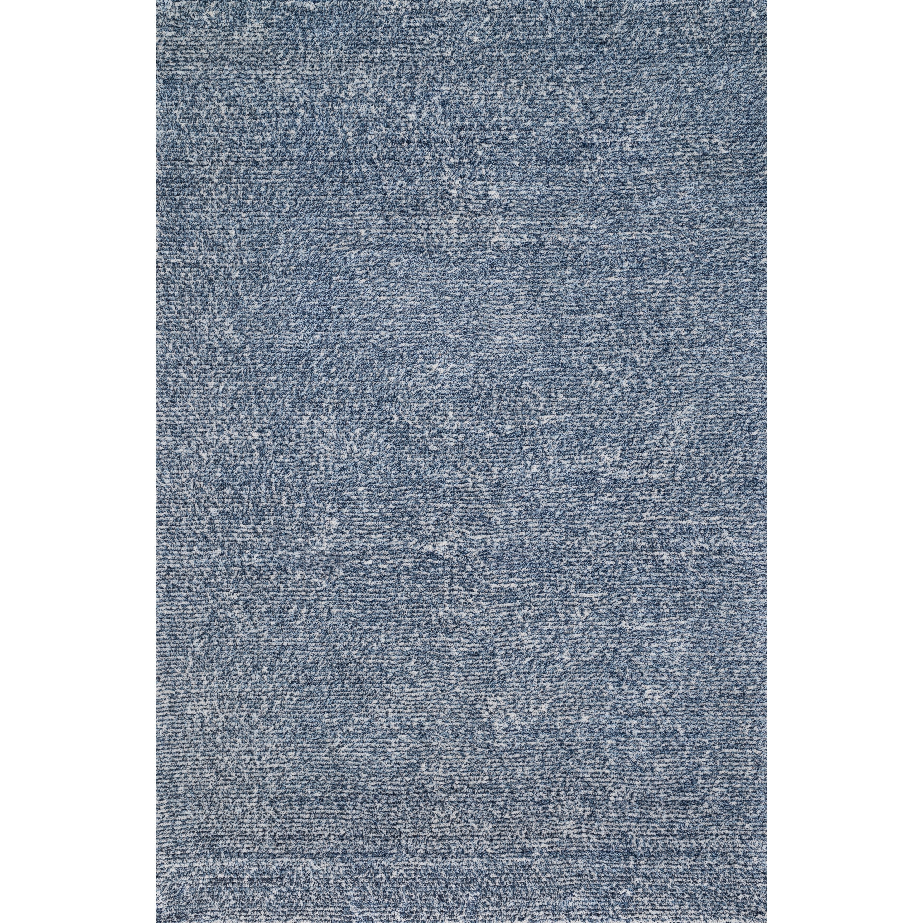 Hand tufted Elle Denim Shag Rug (23 X 39)