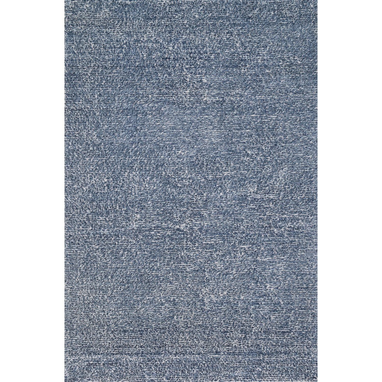 Hand tufted Elle Denim Shag Rug (36 X 56)