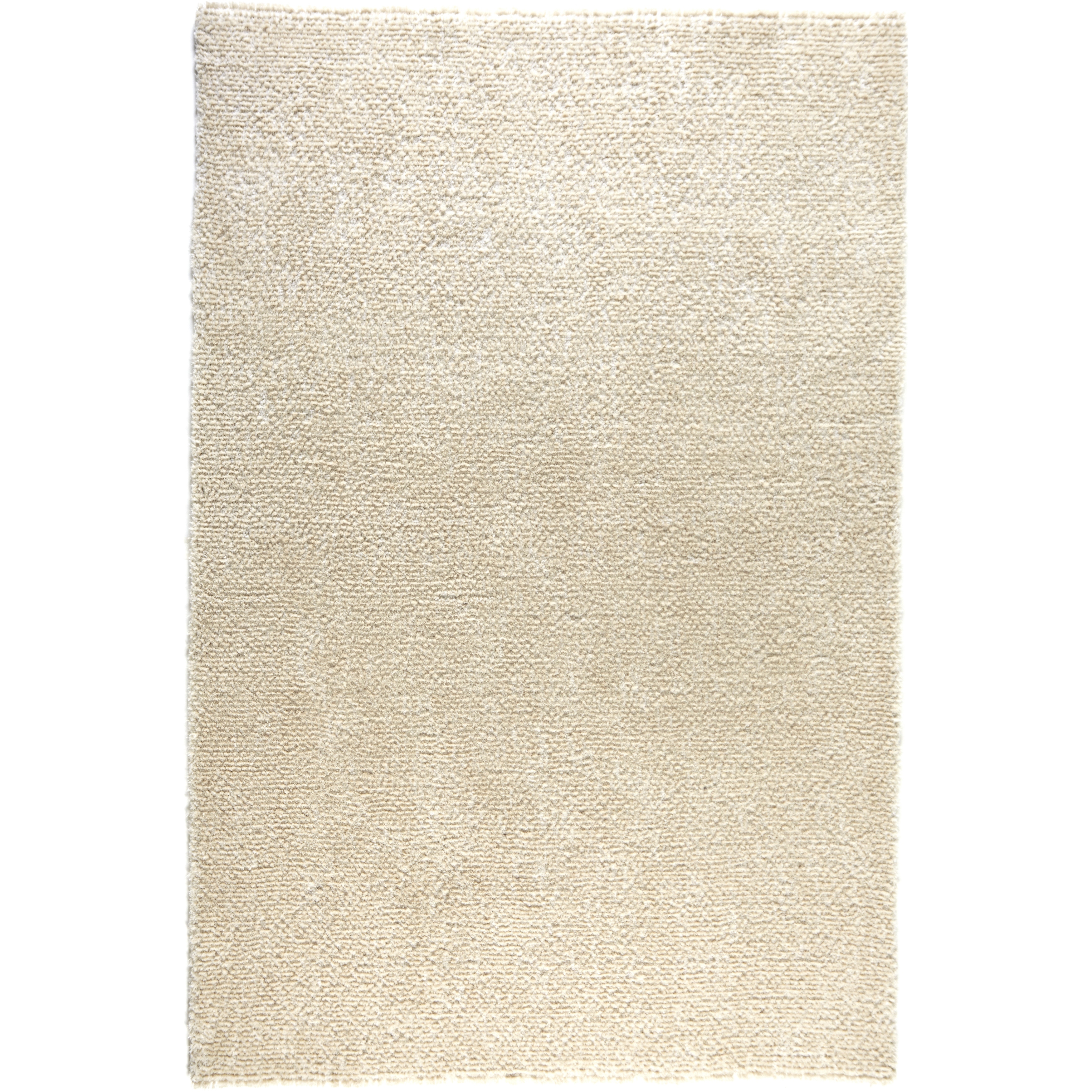 Hand tufted Elle Ivory Shag Rug (36 X 56)