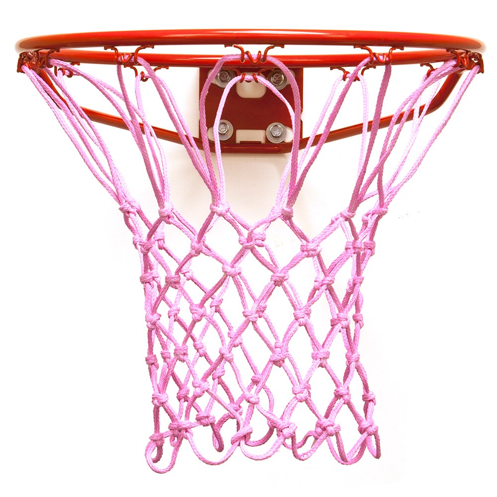 pink basketball goal