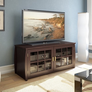 Shop Sonax Washington 48-inch Wood Veneer TV/ Component ...