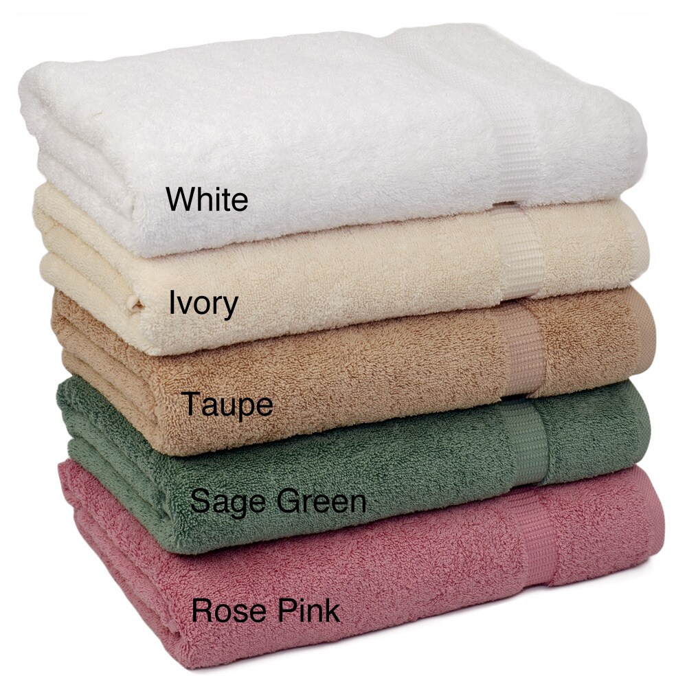 Shop Salbakos Luxury 700 GSM Turkish Cotton Bath Towel (set of 4 ...