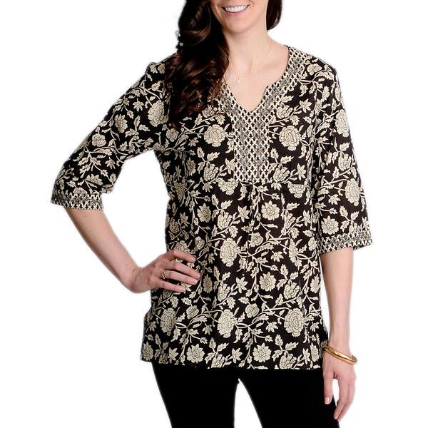 Womens Embellished Casual Shirt