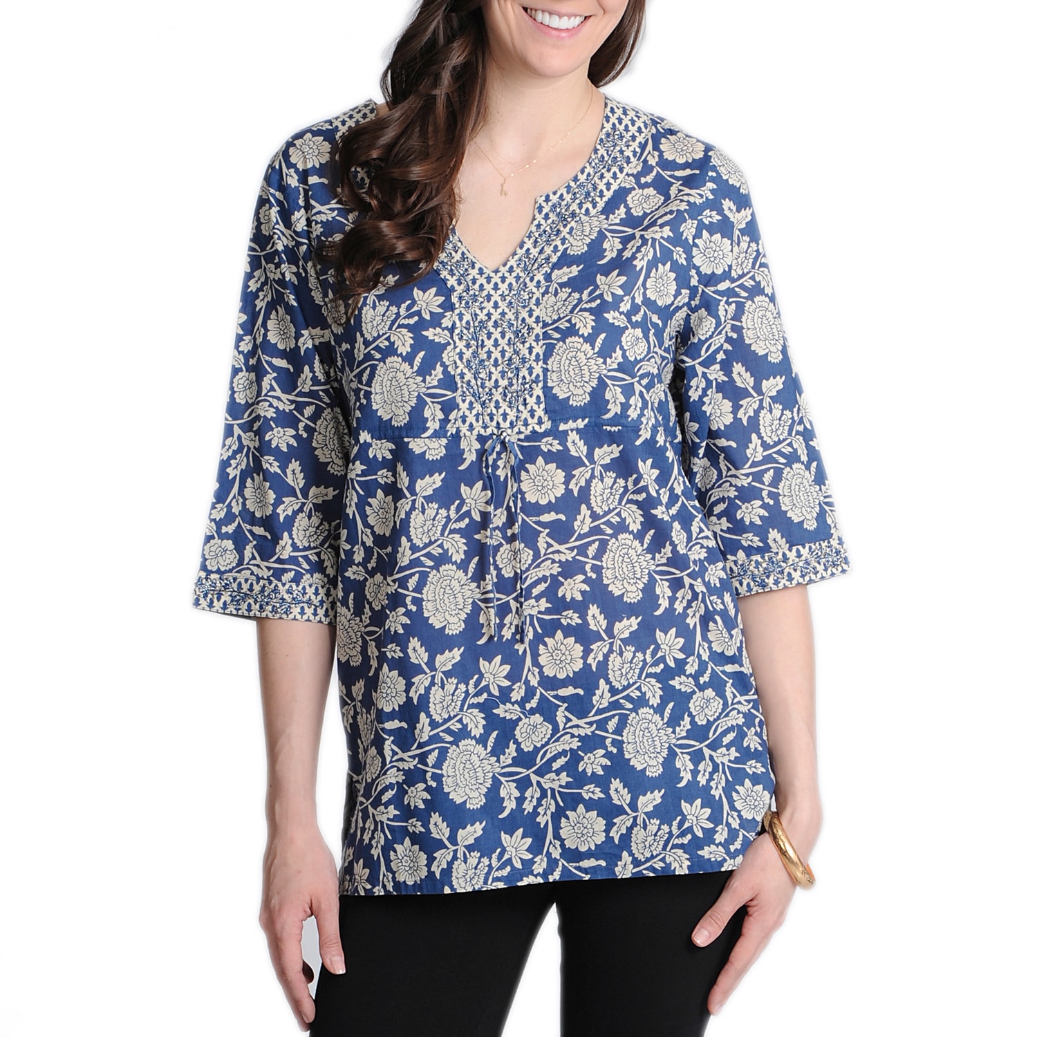Womens Embellished Casual Shirt