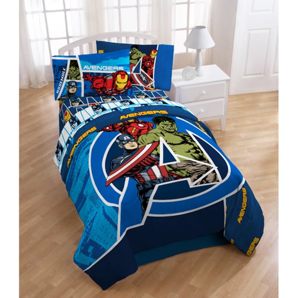 Avengers Team 5 Piece Bed In A Bag With Sheet Set Free Avengers Team 5 Piece Bed In A Bag With Sheet Set
