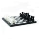 preview thumbnail 1 of 2, NOVICA Triumph Hand Carved Black and White Onyx and Marble Game Suitable for Boys Girls or Family Night Decorative Chess Set