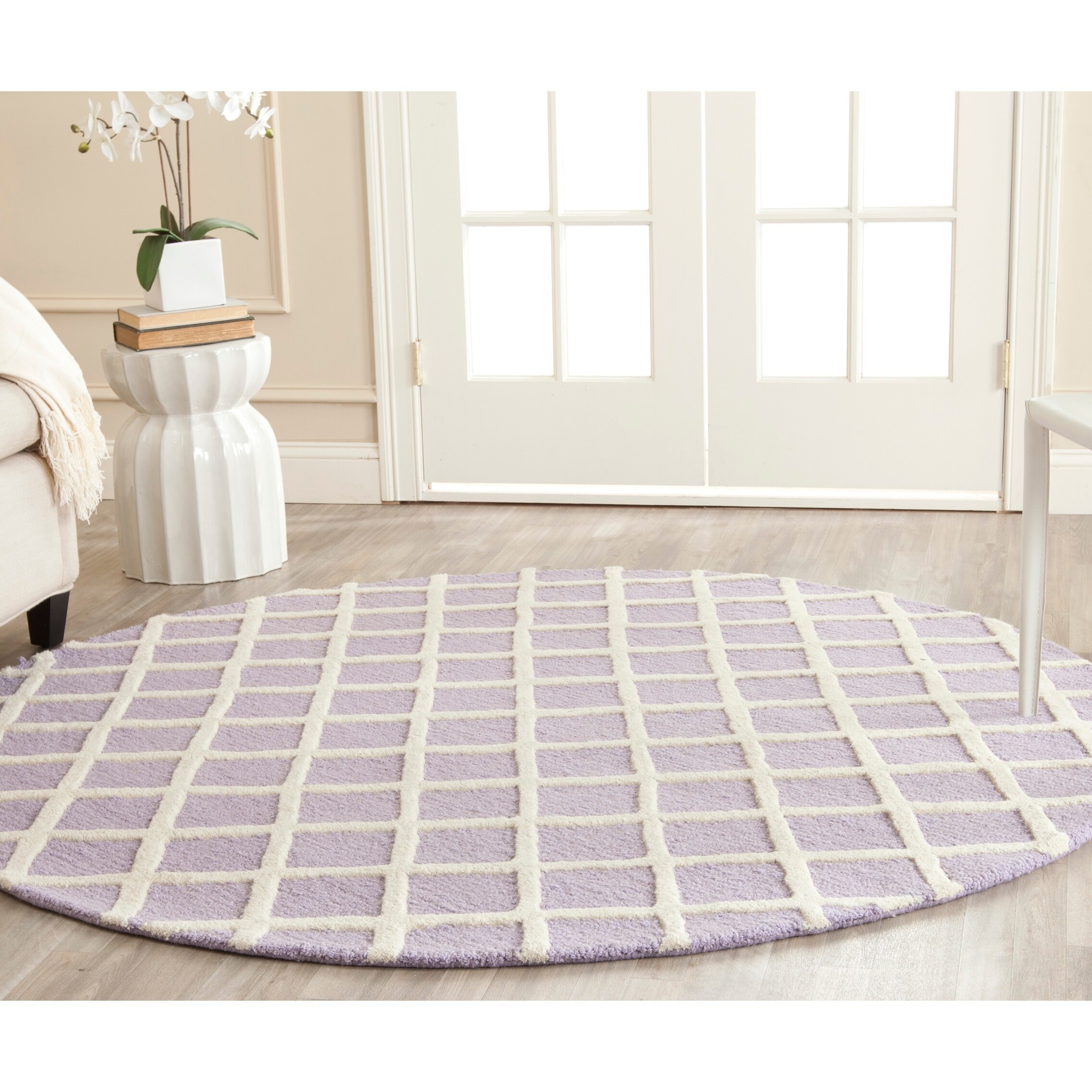 Shop Safavieh Handmade Cambridge Moroccan Lavander CrissCross Pattern
