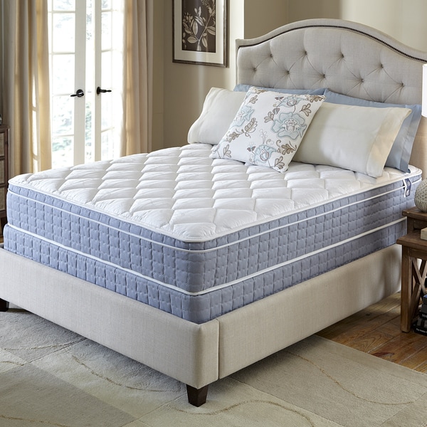 Serta Revival Euro Top Full-size Mattress and Foundation ...