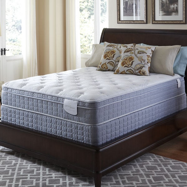 Shop Serta Perfect Sleeper Luminous Euro Top Split Queen Mattress and