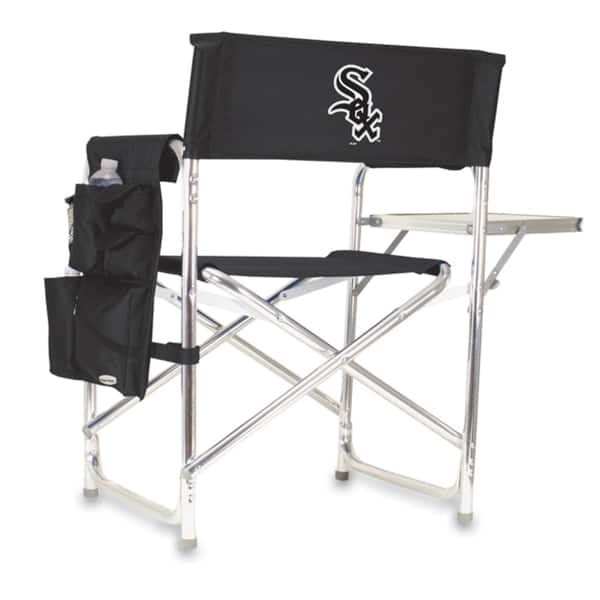 'MLB' Picnic Time Portable Sports Chair - Chicago White Sox-Black