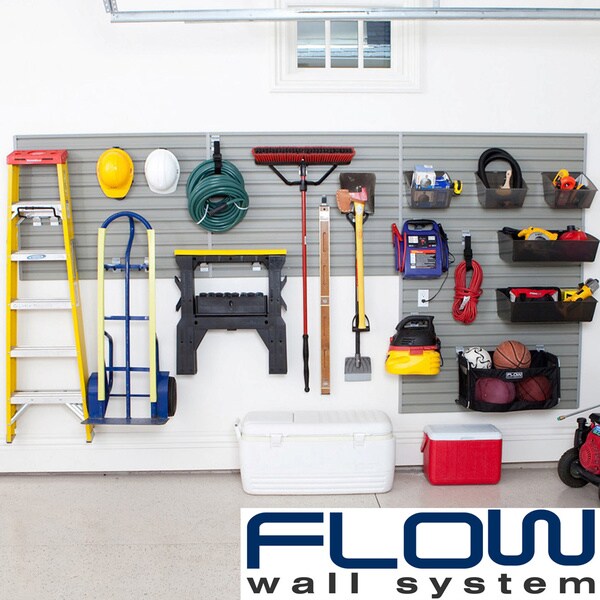 Flow Wall 48-foot Garage and Hardware Storage System - Overstock ...