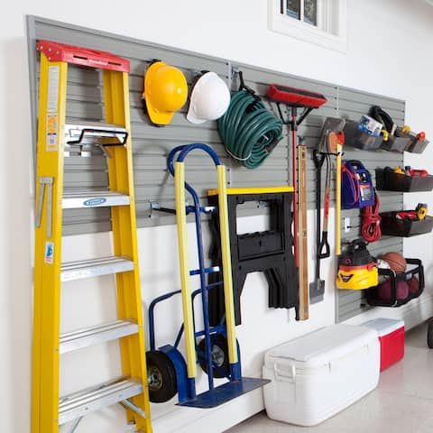 Flow Wall 48-foot Garage and Hardware Storage System with Accessories