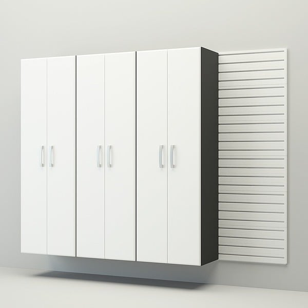 Flow Wall 4-piece Tall Cabinet Set
